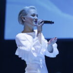 20.01.2017 Kielce. Koncert w Hali Legionów „Betlejem w Kielcach”. Marta Kosakowska. Marika. / Jarosław Kubalski / Radio Kielce