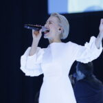 20.01.2017 Kielce. Koncert w Hali Legionów „Betlejem w Kielcach”. Marta Kosakowska. Marika. / Jarosław Kubalski / Radio Kielce