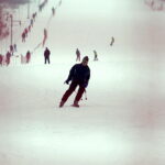 21.01.2017 Kielce. Stok narciarski Stadion. Narciarze. / Jarosław Kubalski / Radio Kielce