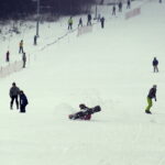 21.01.2017 Kielce. Stok narciarski Stadion. Narciarze. / Jarosław Kubalski / Radio Kielce