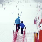 21.01.2017 Kielce. Stok narciarski Stadion. Narciarze. / Jarosław Kubalski / Radio Kielce
