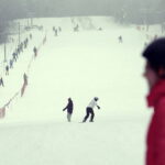 21.01.2017 Kielce. Stok narciarski Stadion. Narciarze. / Jarosław Kubalski / Radio Kielce