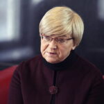 26.01.2017 Kielce. Konferencja na temat planów Wojewódzkiej Rady Dialogu Społecznego. Henryka Bochniarz. / Jarosław Kubalski / Radio Kielce