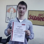 26.01.2017 Kielce. Nagrody w konkursie Solidarności i Kuratorium Oświaty "Świadkowie Stanu Wojennego" I nagrodę otrzymał Kacper Wąchocki. / Jarosław Kubalski / Radio Kielce