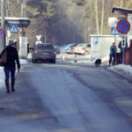 27.01.2017 Czerwona Góra. Droga do szpitala. / Jarosław Kubalski / Radio Kielce