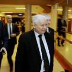 29.01.2017 Kielce. Prezes Prawa i Sprawiedliwości Jarosław Kaczyński podczas wizyty w Kieleckim Centrum Kultury. / Jarosław Kubalski / Radio Kielce