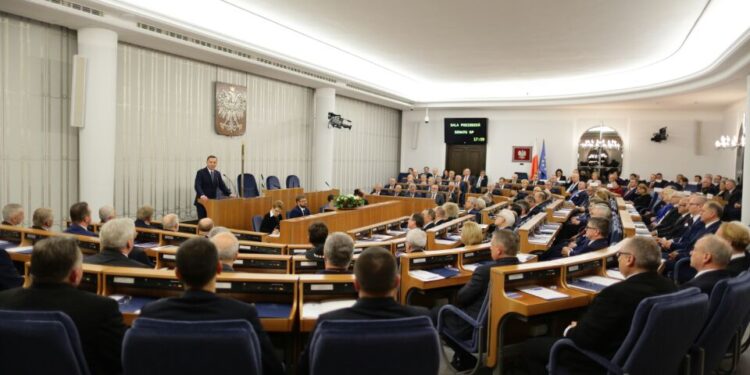12.11.2015 Warszawa. Senat - pierwsze posiedzenie / Wojciech Habdas / Radio Kielce