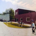 Schronisko w Dyminach. Wizualizacja. / Mat. Urzędu Miasta Kielce