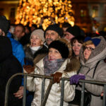 1.1.2017 Kielce. Sylwester pod gwiazdami na Rynku. Gwiazdą wieczoru był zespół Wilki. / Wojciech Habdas / Radio Kielce