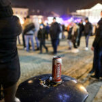 1.1.2017 Kielce. Sylwester pod gwiazdami na Rynku. / Wojciech Habdas / Radio Kielce