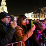 1.1.2017 Kielce. Sylwester pod gwiazdami na Rynku. / Wojciech Habdas / Radio Kielce