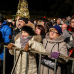 1.1.2017 Kielce. Sylwester pod gwiazdami na Rynku. / Wojciech Habdas / Radio Kielce