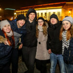 1.1.2017 Kielce. Sylwester pod gwiazdami na Rynku. / Wojciech Habdas / Radio Kielce