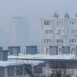 9.1.2017 Kielce. Smog nad miastem / Wojciech Habdas / Radio Kielce