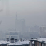 9.1.2017 Kielce. Smog nad miastem / Wojciech Habdas / Radio Kielce