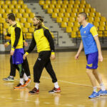 9.1.2017 Kielce. Pierwszy w 2017 roku trening zawodników Vive Tauron / Wojciech Habdas / Radio Kielce