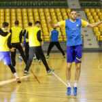 9.1.2017 Kielce. Pierwszy w 2017 roku trening zawodników Vive Tauron / Wojciech Habdas / Radio Kielce