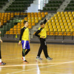 9.1.2017 Kielce. Pierwszy w 2017 roku trening zawodników Vive Tauron / Wojciech Habdas / Radio Kielce