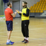 9.1.2017 Kielce. Pierwszy w 2017 roku trening zawodników Vive Tauron / Wojciech Habdas / Radio Kielce