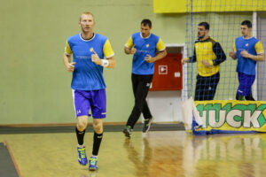 9.1.2017 Kielce. Pierwszy w 2017 roku trening zawodników Vive Tauron / Wojciech Habdas / Radio Kielce