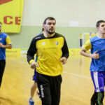 9.1.2017 Kielce. Pierwszy w 2017 roku trening zawodników Vive Tauron / Wojciech Habdas / Radio Kielce