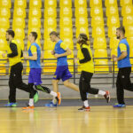 9.1.2017 Kielce. Pierwszy w 2017 roku trening zawodników Vive Tauron / Wojciech Habdas / Radio Kielce