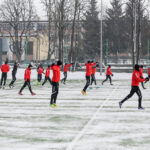 Trening piłkarzy Korony Kielce / Wojciech Habdas / Radio Kielce