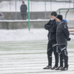 9.1.2017 Kielce. Pierwszy w 2017 roku trening piłkarzy Korony Kielce / Wojciech Habdas / Radio Kielce