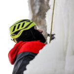 9.1.2017 Kielce. Ekstremalna wspinaczka zimowa na sztucznym lodospadzie na Kadzielni / Wojciech Habdas / Radio Kielce