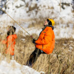 9.1.2017 Kielce. Ekstremalna wspinaczka zimowa na sztucznym lodospadzie na Kadzielni / Wojciech Habdas / Radio Kielce