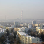 9.1.2017 Kielce. Smog nad miastem. / Wojciech Habdas / Radio Kielce