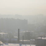 9.1.2017 Kielce. Smog nad miastem. / Wojciech Habdas / Radio Kielce