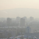 9.1.2017 Kielce. Smog nad miastem. / Wojciech Habdas / Radio Kielce