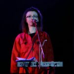 10.01.2017 Kielce. Performans „Kropka kreska, kropka kreska” w teatrze im. Stefana Żeromskiego / Wojciech Habdas / Radio Kielce