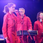 10.01.2017 Kielce. Performans „Kropka kreska, kropka kreska” w teatrze im. Stefana Żeromskiego / Wojciech Habdas / Radio Kielce