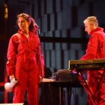 10.01.2017 Kielce. Performans „Kropka kreska, kropka kreska” w teatrze im. Stefana Żeromskiego / Wojciech Habdas / Radio Kielce