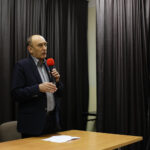 19.1.2017 Kielce. Spotkanie z Andrzejem Sygutem, zastępcą Prezydenta Miasta w Gimnazjum nr 7. / Wojciech Habdas / Radio Kielce