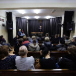 19.1.2017 Kielce. Spotkanie z Andrzejem Sygutem, zastępcą Prezydenta Miasta w Gimnazjum nr 7. / Wojciech Habdas / Radio Kielce