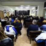 19.1.2017 Kielce. Spotkanie z Andrzejem Sygutem, zastępcą Prezydenta Miasta w Gimnazjum nr 7. / Wojciech Habdas / Radio Kielce