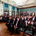 19.1.2017 Kielce. Otwarte spotkanie z posłami PO Joanną Muchą, Agnieszką Pomaską, Sławomirem Nitrasem, Pawłem Olszewskim, Cezarym Tomczykiem i Rafałem Trzaskowskim  w Wojewódzkim Domu Kultury w Kielcach / Wojciech Habdas / Radio Kielce