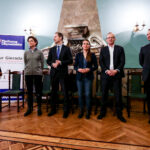 19.1.2017 Kielce. Otwarte spotkanie z posłami PO Joanną Muchą, Agnieszką Pomaską, Sławomirem Nitrasem, Pawłem Olszewskim, Cezarym Tomczykiem i Rafałem Trzaskowskim  w Wojewódzkim Domu Kultury w Kielcach / Wojciech Habdas / Radio Kielce