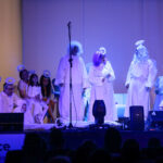 22.1.2017 Kielce. Kolędowanie w Targach Kielce. Spektakl pracowników Targów Kielce „Jeden Zero Dla Nieba” / Wojciech Habdas / Radio Kielce