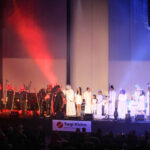 22.1.2017 Kielce. Kolędowanie w Targach Kielce. Spektakl pracowników Targów Kielce „Jeden Zero Dla Nieba” / Wojciech Habdas / Radio Kielce