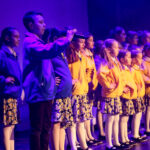 22.1.2017 Kielce. Kolędowanie w Targach Kielce. Józefowe Kwiatki. / Wojciech Habdas / Radio Kielce