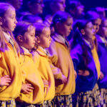 22.1.2017 Kielce. Kolędowanie w Targach Kielce. Józefowe Kwiatki. / Wojciech Habdas / Radio Kielce