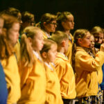 22.1.2017 Kielce. Kolędowanie w Targach Kielce. Józefowe Kwiatki. / Wojciech Habdas / Radio Kielce