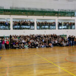 24.1.2017 Kielce. Międzynarodowy mecz w VI Lo im. Juliusza Słowackiego. / Wojciech Habdas / Radio Kielce