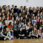 24.1.2017 Kielce. Międzynarodowy mecz w VI Lo im. Juliusza Słowackiego. / Wojciech Habdas / Radio Kielce