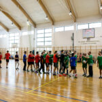 24.1.2017 Kielce. Międzynarodowy mecz w VI Lo im. Juliusza Słowackiego. / Wojciech Habdas / Radio Kielce