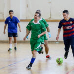 24.1.2017 Kielce. Międzynarodowy mecz w VI Lo im. Juliusza Słowackiego. / Wojciech Habdas / Radio Kielce